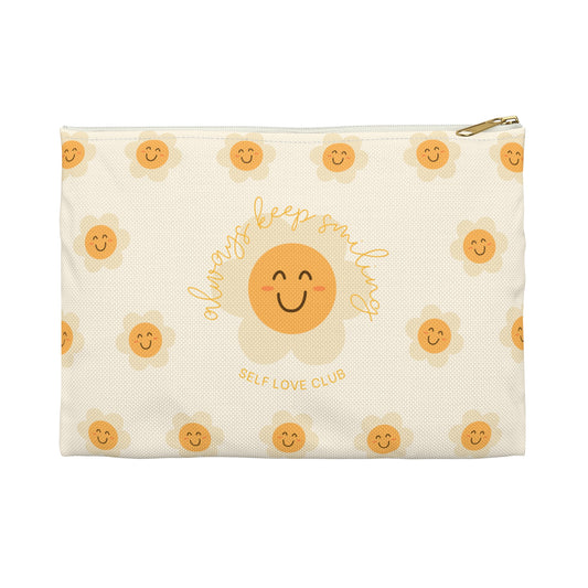 Always Keep Smiling Pouch