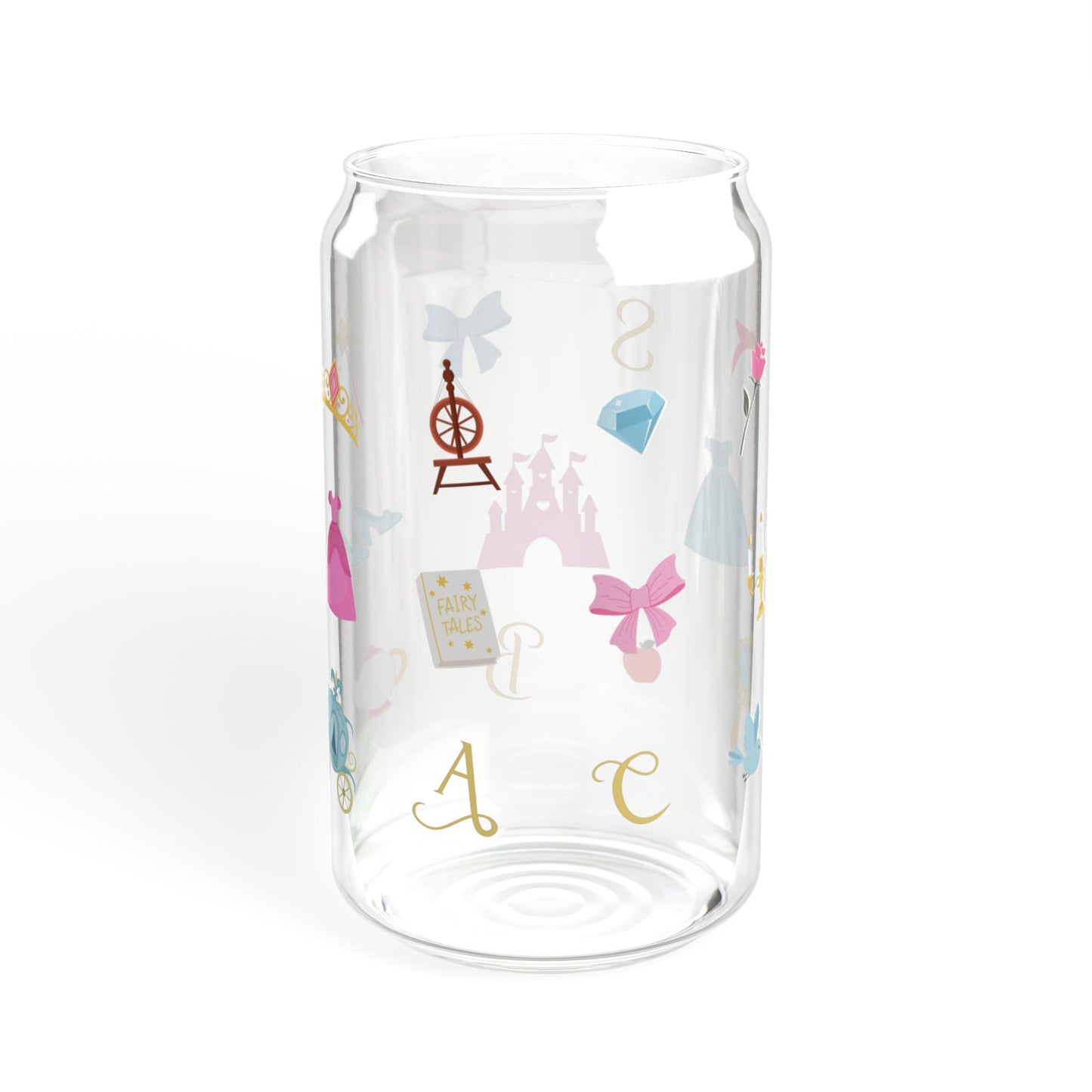Princess Magic Glass Tumbler