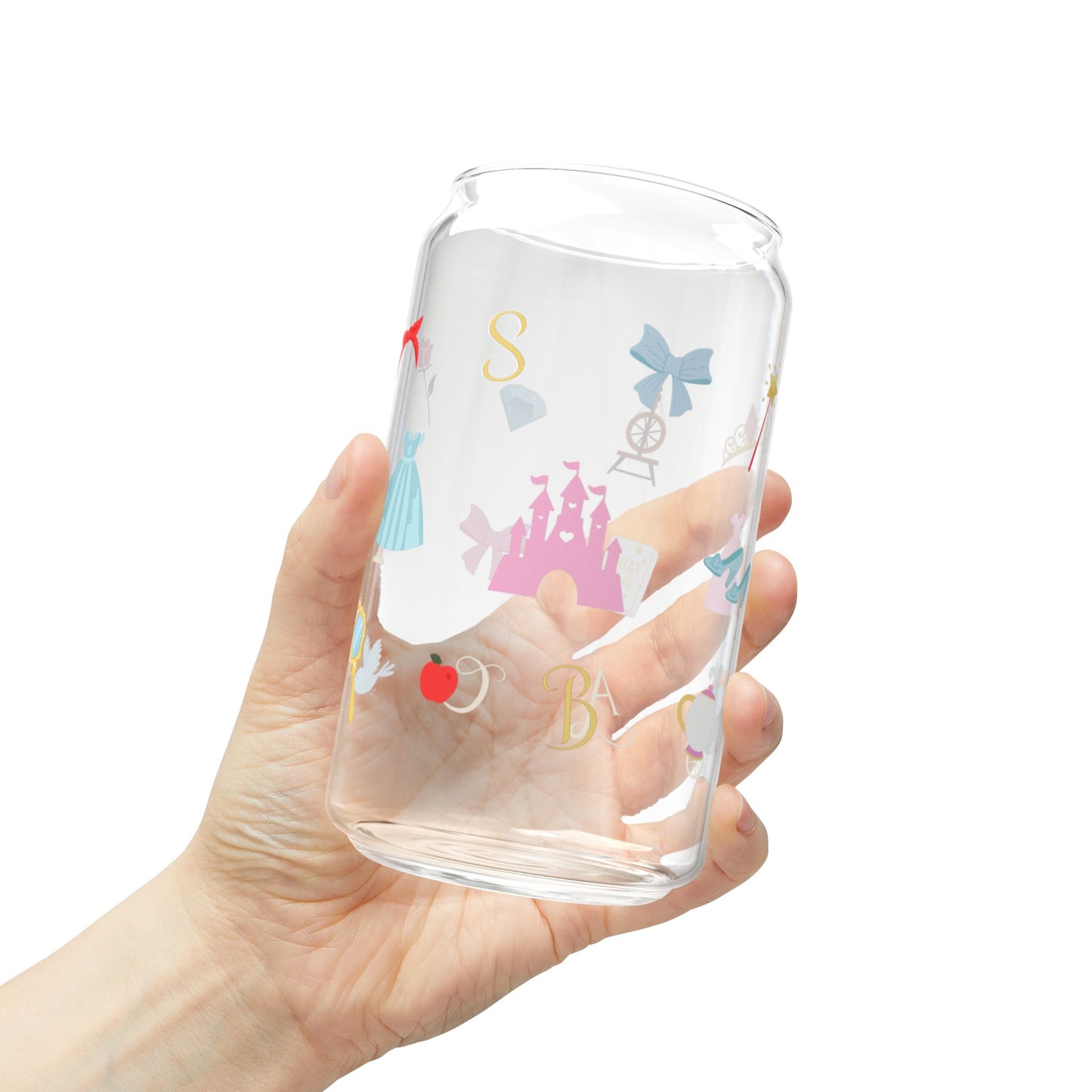 Princess Magic Glass Tumbler