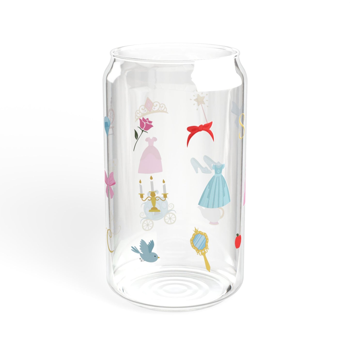 Princess Magic Glass Tumbler